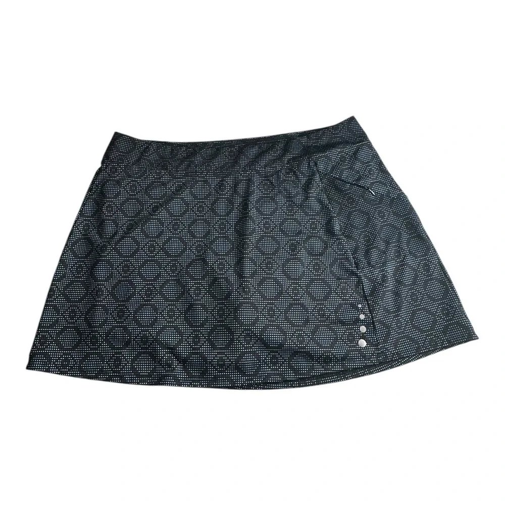 L L Bean  Ladies sz Large Tennis Golf‎ Pickleball skort stretch pull on pockets